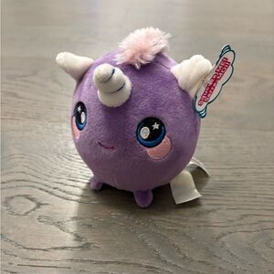 Purple unicorn Squeezamils NWT retail $39USD